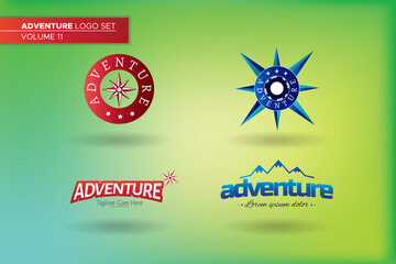 Adventure Logo Set Templates vol 11