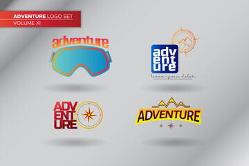 Adventure Logo Set Templates vol 14