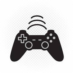 wireless computer games joystick icon