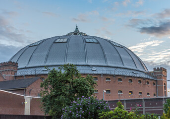 Koepelgevangenis, a former prison in Breda, North Brabant, The Netherlands, built in 1886