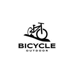 Bicycle Outdoor Logo Simple Symbol