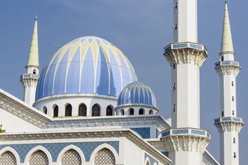 Obraz premium Floating Mosque in Kuala Terengganu