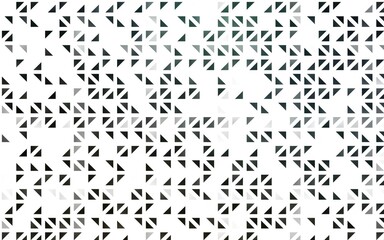 Light Green vector background with triangles. Abstract gradient illustration with triangles. Best design for your ad, poster, banner.