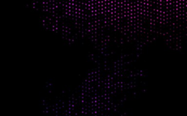 Dark Purple vector background with bubbles. Blurred decorative design in abstract style with bubbles. Pattern for ads, leaflets.