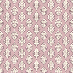 Ornamental retro seamless pattern  