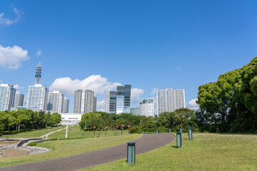 Obraz premium 横浜みなとみらい地域散策