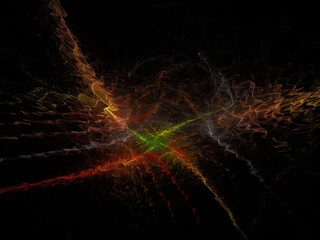 Imaginatory fractal background Image