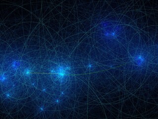 Imaginatory fractal background Image