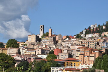 Naklejka premium Ville de Grasse capitale mondiale des parfum