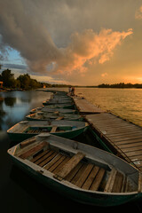 boats on the river