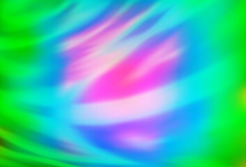 Light Multicolor, Rainbow vector colorful blur background.