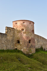 Fototapeta na wymiar Old fortress in the city of Bardejov