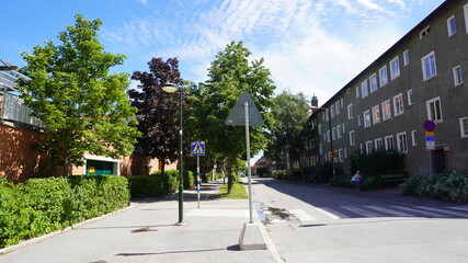 street in the city