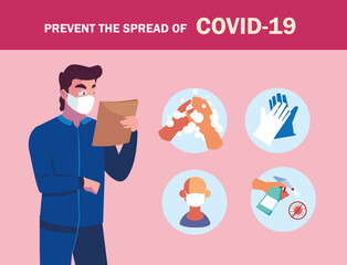 recommendations to prevent covid in an industry operator