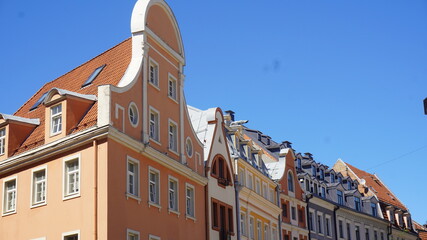 old houses in the city
