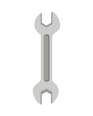 wrench key tool isolated icon