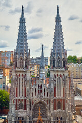 Obraz premium St. Nicholas Roman Catholic Cathedral, Kyiv.