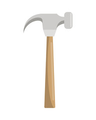 hammer construction tool isolated icon