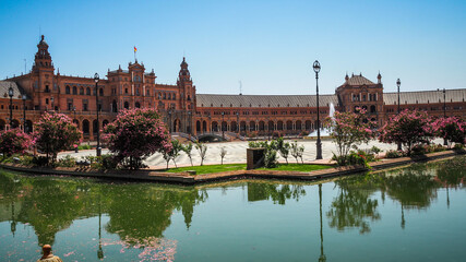 Obraz premium Seville is the capital of southern Spain’s Andalusia region.
