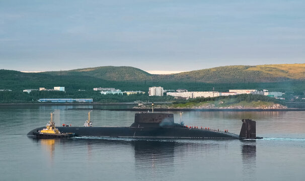 Russian Nuclear Submarine Dmitry Donskoy.