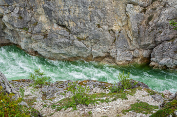 View of The Silfar Canyon, Borselv, Norway