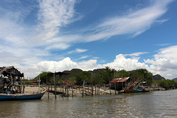 The sea dwellers live along the coast in southern of Thailand.