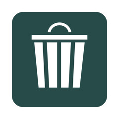 mobile application delete web button menu digital flat style icon