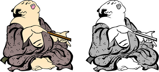 浮世絵　落語家　その1