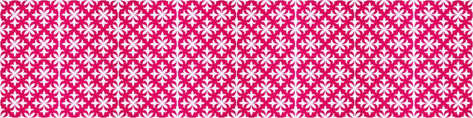 old grunge pink magenta white vintage cement texture with floral flower seamless pattern print...
