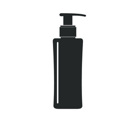 Liquid bottle icon, cream tube  icon