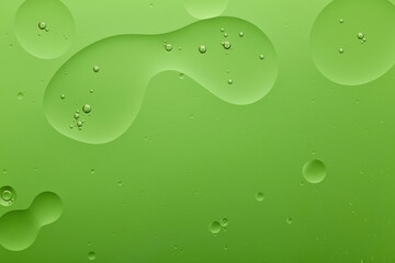 Current collection of brilliant backgrounds for your design. Close-up shot of silver oil bubbles in...