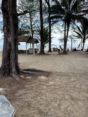 gazebo on the beach
