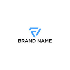 Modern unique Simple masculine letter F Logo for serious brand. Conveys elegant solid corporate firm professional services. 