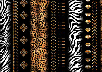 abstract exotic leopard skin texture
