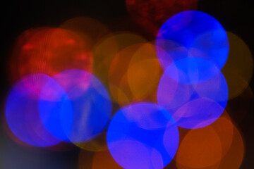 abstract colorful lights