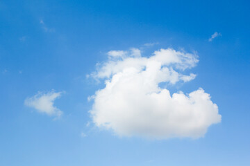 blue sky with clouds