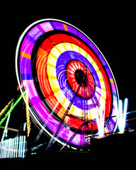 Ferris wheel in the night