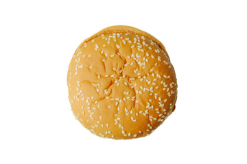 Hamburger isolated on white background