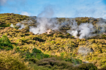 Craters of the Moon geothermal valley, Taupo - New Zealand