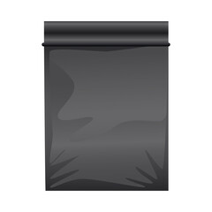 black packing bag product icon