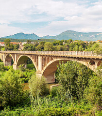 Bridge of Besalu in Catalonia