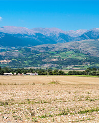 Mountains of the Pyrenees in Spain