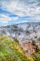 Craters of the Moon geothermal valley, Taupo - New Zealand