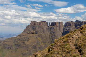 The Amphitheatre in the Royal Natal National Park, KwaZulu-Natal, South Africa