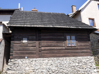 The original half-timbered houses are a major tourist attraction in Štramberk, Czech Republic