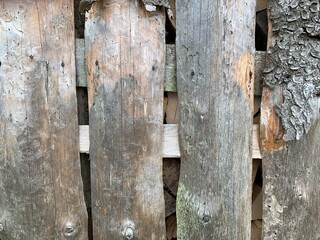 Holz Zaun