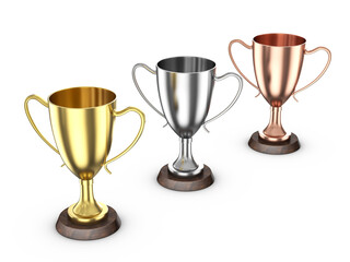 Trophy cups