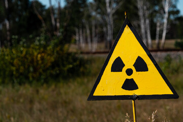 Radioactive sign