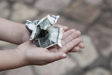 image of money banknote hand 