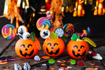 Suessigkeiten zu Halloween